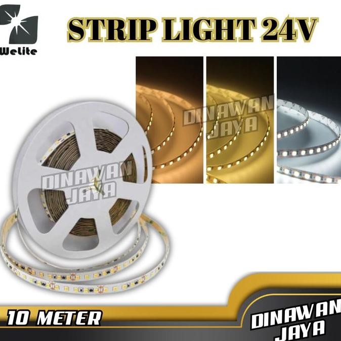 Lampu LED Strip Lht DC 24V Lampu Hias Dekorasi Striplht LED 10 Meter