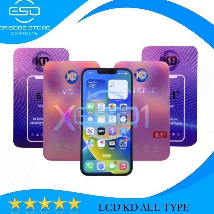 Lcd + Touchscreen 14 / 14 Plus / 14 Pro Max Original Kd New Fullset Co