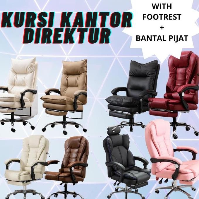 Kursi Kantor Direktur Hidrolik Kursi Direktur Kulit Empuk