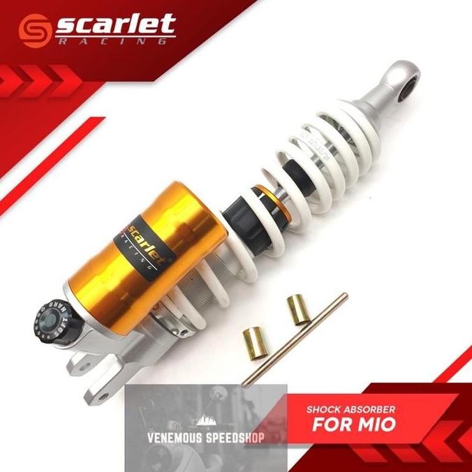Shock Shockbreaker Scarlet Racing Tabung Bawah Matic 305 Adjuster 9002 R