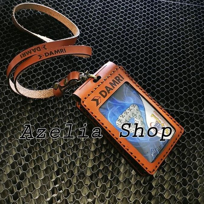 

Id Card Holder Kulit Asli-Name Tag Tali-Magnet-Custom Co