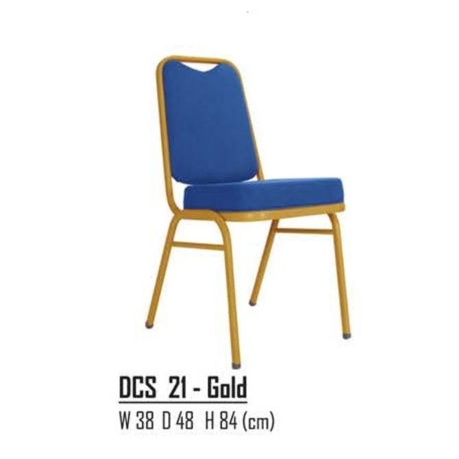 Kursi stacking kursi aula Indachi DCS 21 gold