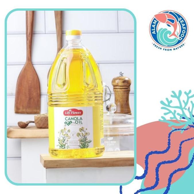 

Promo Canola Oil Minyak Canola Lily Flower 2L