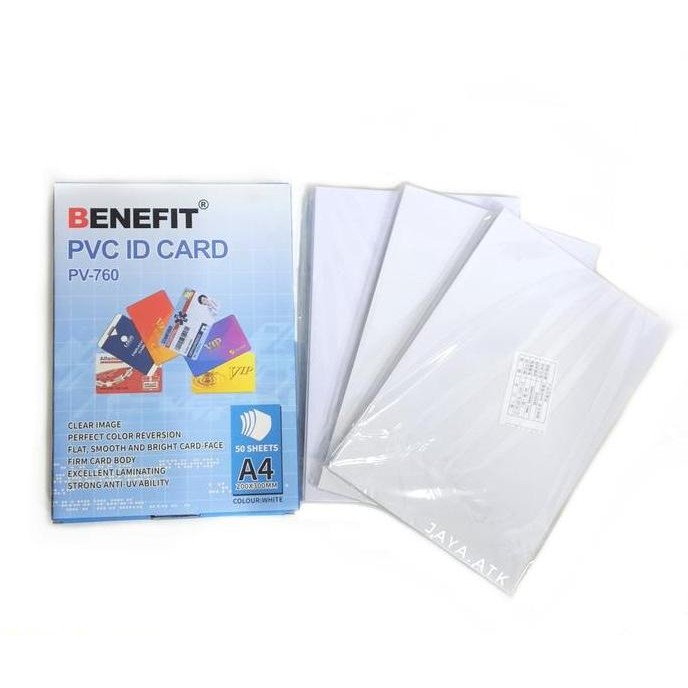 

Kertas Pvc Id Card A4 Cetak Kartu Nama Name Tag Isi 50 Set 20 X 30Cm Co