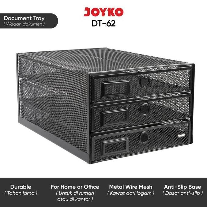 

Document Tray Wadah Dokumen Joyko 3 Tray Dt-62 Co