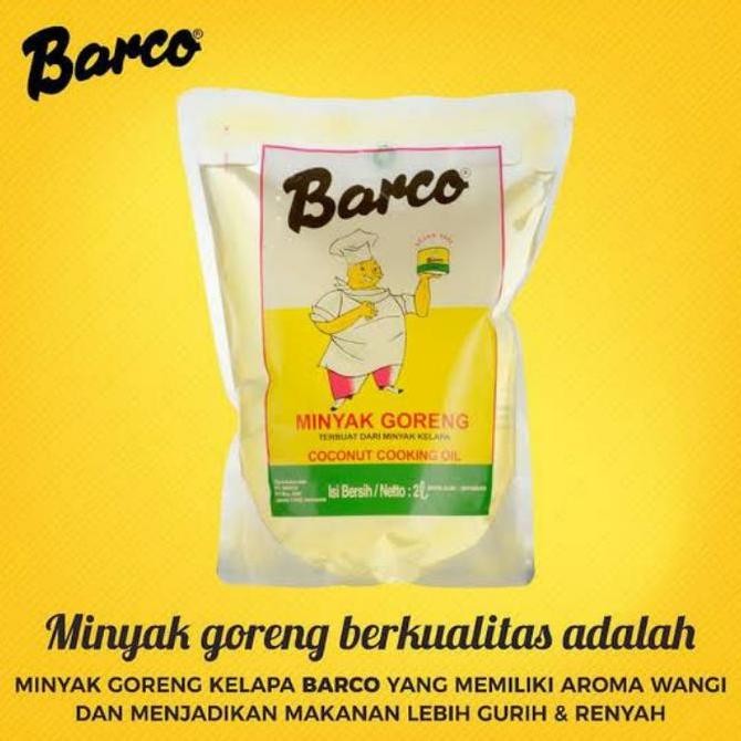 

Grosir Minyak Goreng Barco 2 Liter Reffill