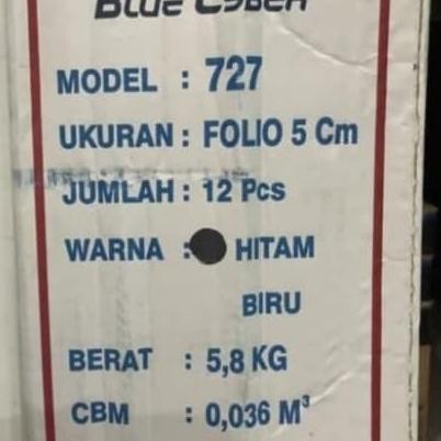 

Odner Bindex 727 /Folio/5 Cmm /Harga Per Dus Isi 12 Pcs Co