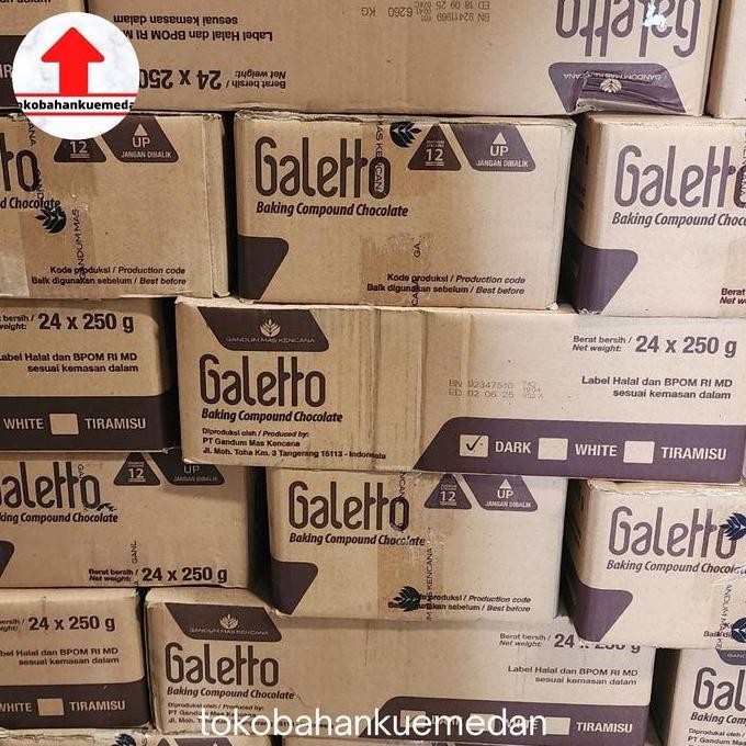 

Galetto Coklat Batang 24 X 250Gr Co
