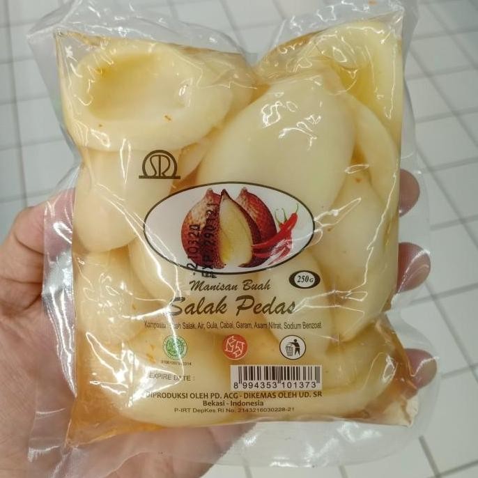 

(Allthebest) Manisan Buah Salak Pedas & Salak Manis 250 gram