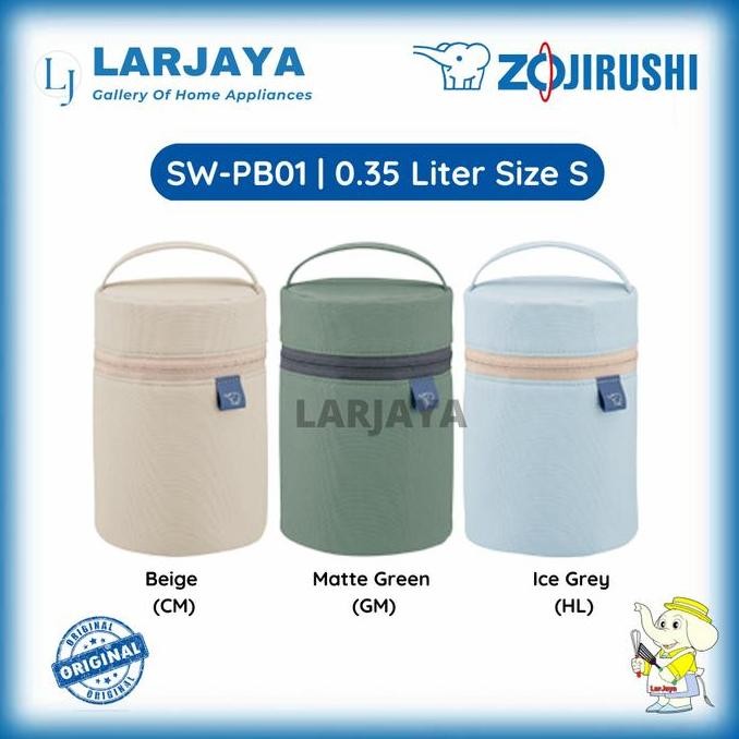 Tas Food Jar Zojirushi (Size S) Sw-Pb01 | Lunch Jar 0.35 Liter Co