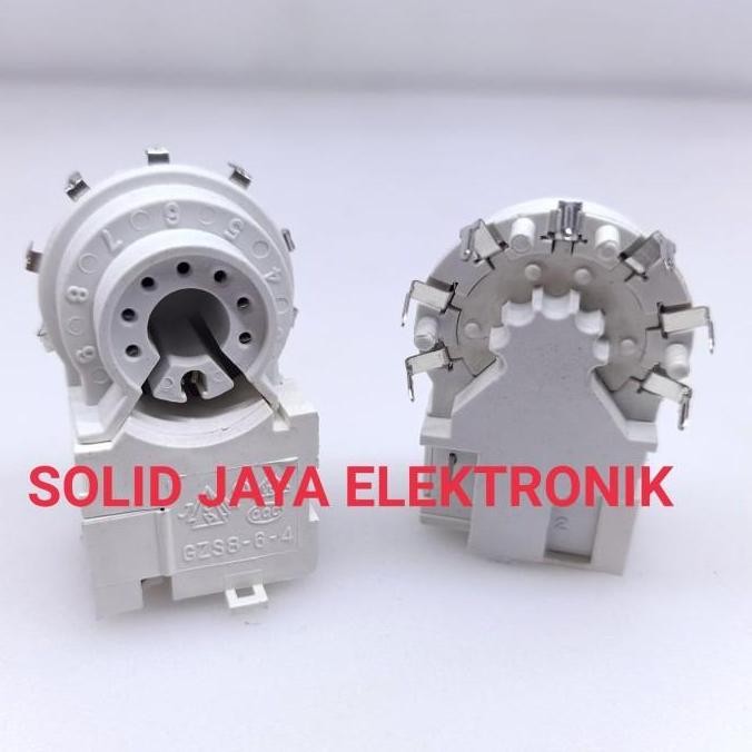 Baru (1) SOKET CRT TV TOSHIBA 7 PIN 7P GZS 8-6-4 TABUNG TV LEHER KECIL WCOM iwam33 Juara