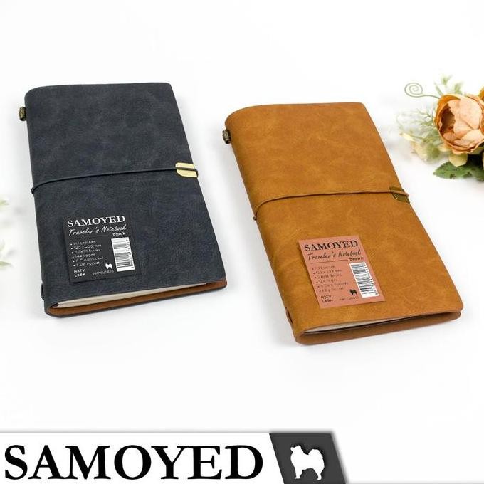 

Buku Tulis / Catatan / Agenda / Jurnal / Traveler'S Notebook / Diary / Journal Samoyed Nbtv-L6 Co
