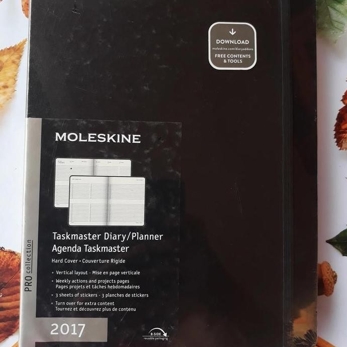 

Moleskine Taskmaster Notebook Diary Planner Agenda Jurnal Journal 2017 Co