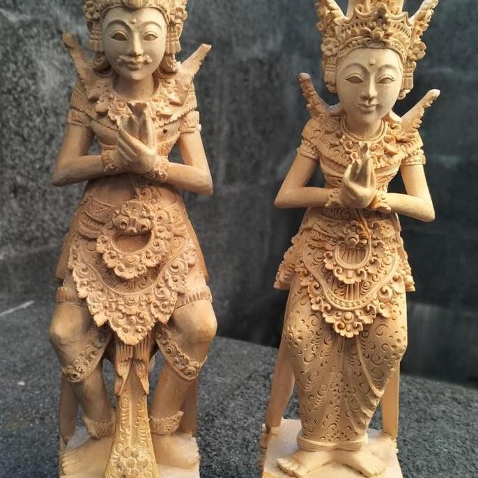 Termantab] Patung Sri rambut Sedana Cendana wood