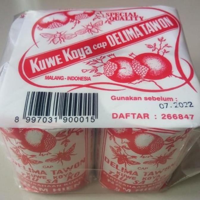 

(Allthebest) Kue Koya Cap Delima , Khas Kota Malang