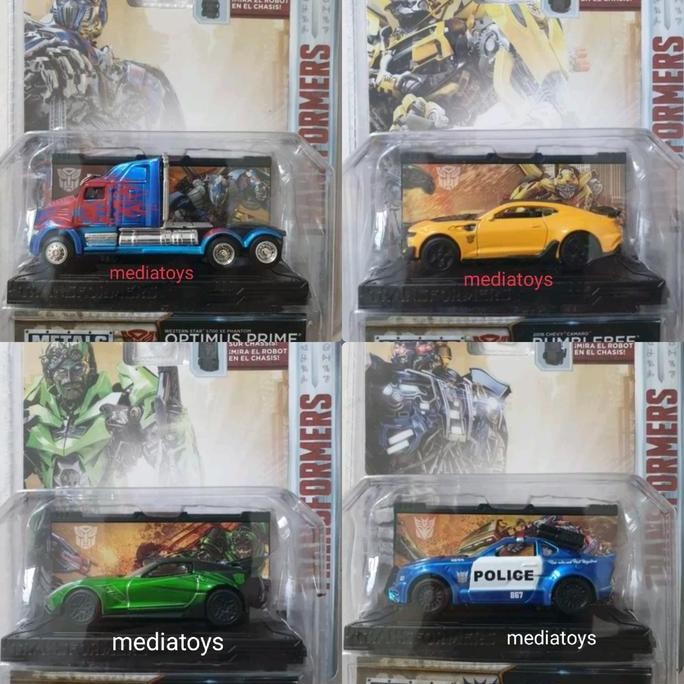 TERBARU diecast 1:64 jada transformers metal series
