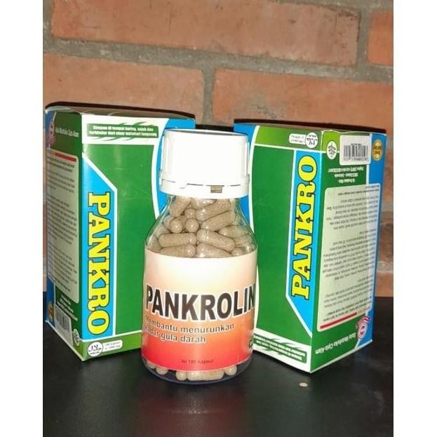 NEW PANKROLIN ISI 180 (Obat Diabetes Penurun Gula Darah)