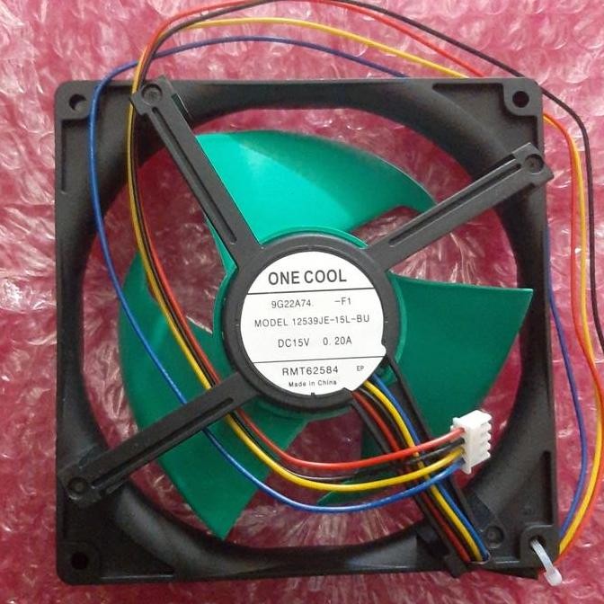 FAN KIPAS KULKAS SHARP INVERTER DC15V 4 KABEL