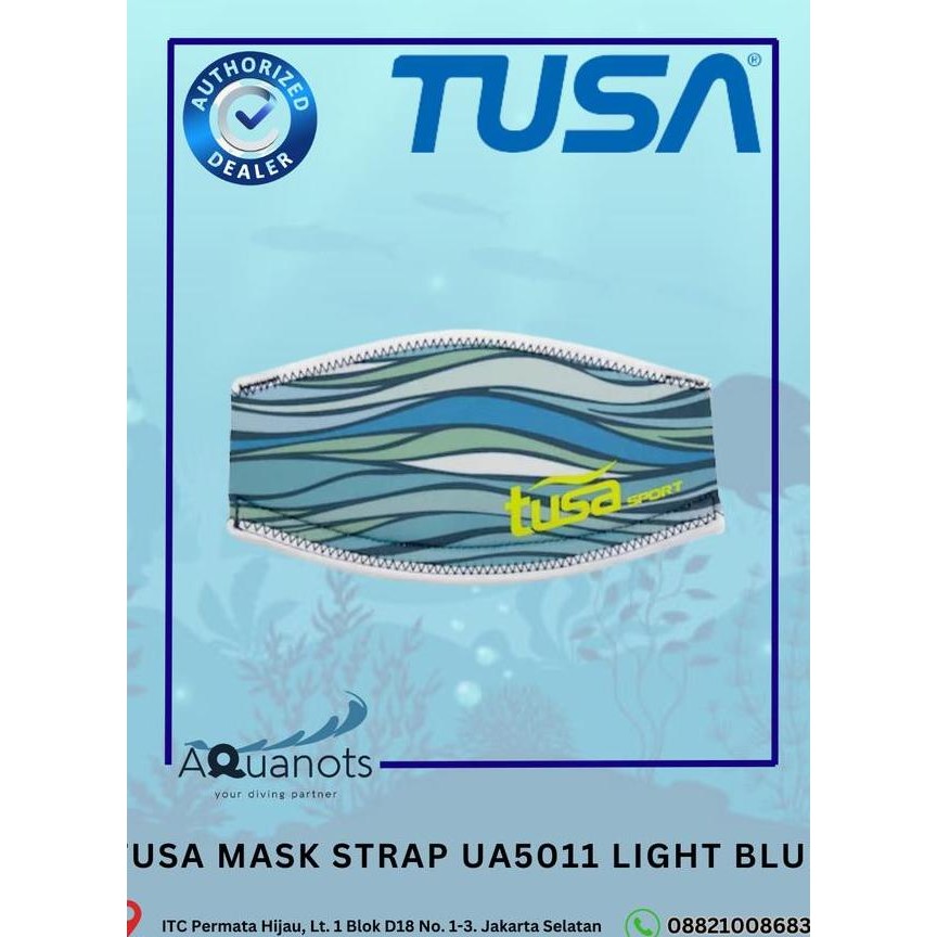 Tusa Diving Mask Cover Strap Neoprene Ua5011 Lb Masker Alat Snorkeling