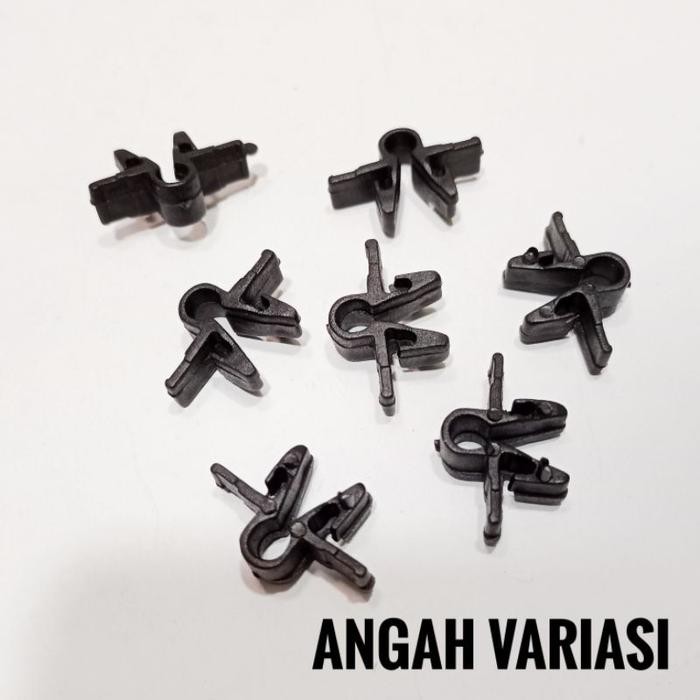 (Allthebest) 10 Pcs Kancing Door Lock Panther Klip Door lock Panther Clip Door Lock