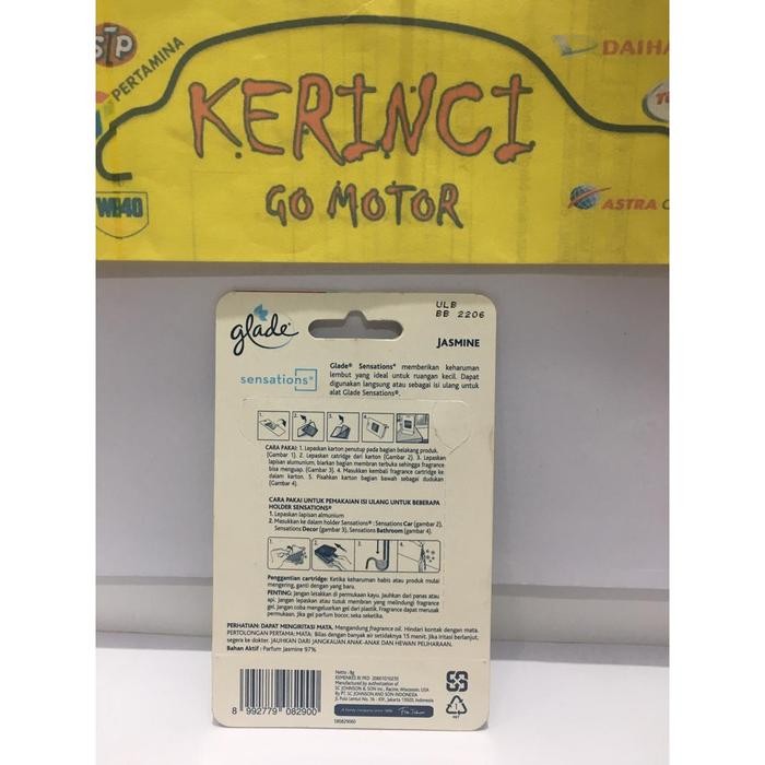 (Allthebest) PARFUM MOBIL GLADE JASMINE REFILL - PEWANGI MOBIL GLADE