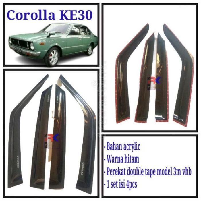 (Allthebest) Talang air mobil Toyota Corolla KE30 75-79