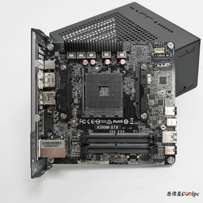 Asrock Deskmini X300 Amd Ryzen 5 4600G Non Wifi New Stok