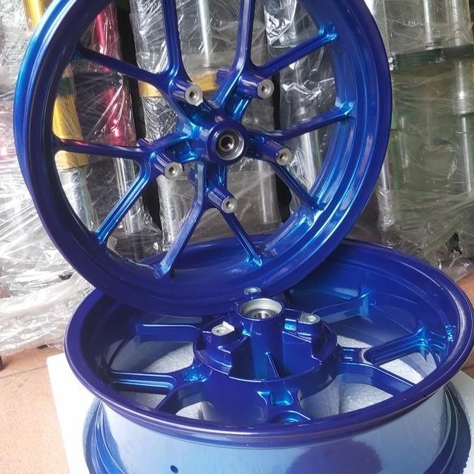 VELG VROSSI COBRA NINJA 250 FI LEBAR BIRU CANDY