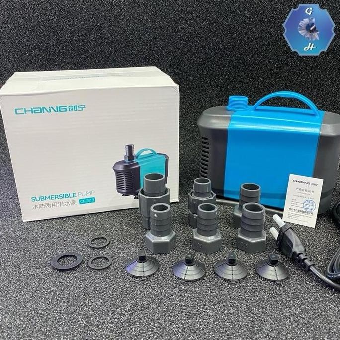 Terbaru CN813 POMPA AQUARIUM / 3800 L/H / 95 WATT / POMPA AIR CELUP Ayo Beli