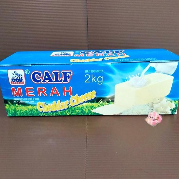 

best produk] calf cheddar cheese 2kg