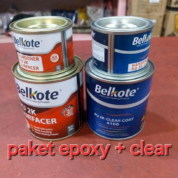 Cat Paket Epoxy Clear Belkote 4100 Dan 8200 Promo