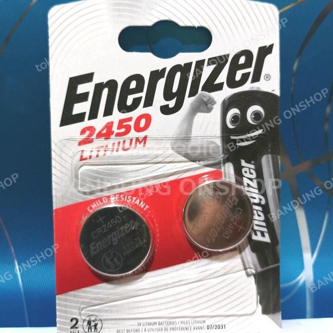 ENERGIZER CR2450 3V LITHIUM BATERAI BATRE 3V CR2450 ENERGIZER CR2450 3