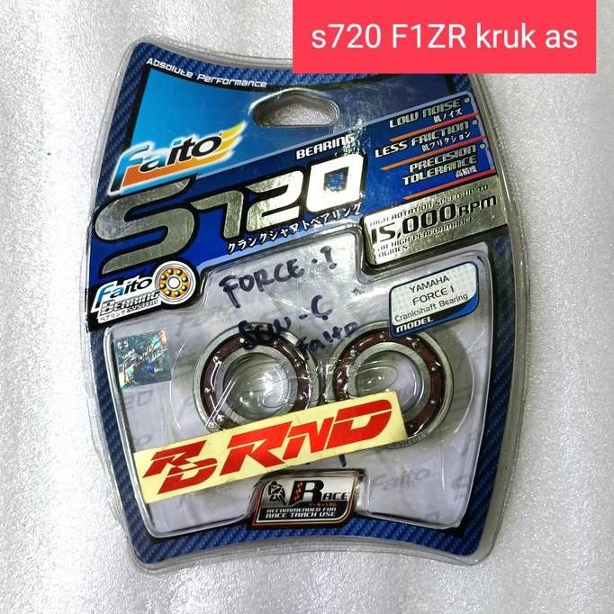 lahar bearing F1ZR kruk as 6205 faito s720