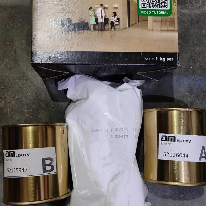 Pengisi Nat Epoxy Am 55 Granit Keramik Kamar Mandi Kolam Renang Epoksi Pengisi Nat Granite 2 Dua Kom