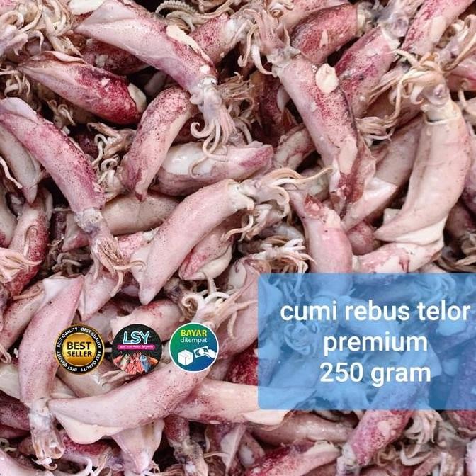 

Ikan Asin Cumi Rebus Telor Premium 250Gr