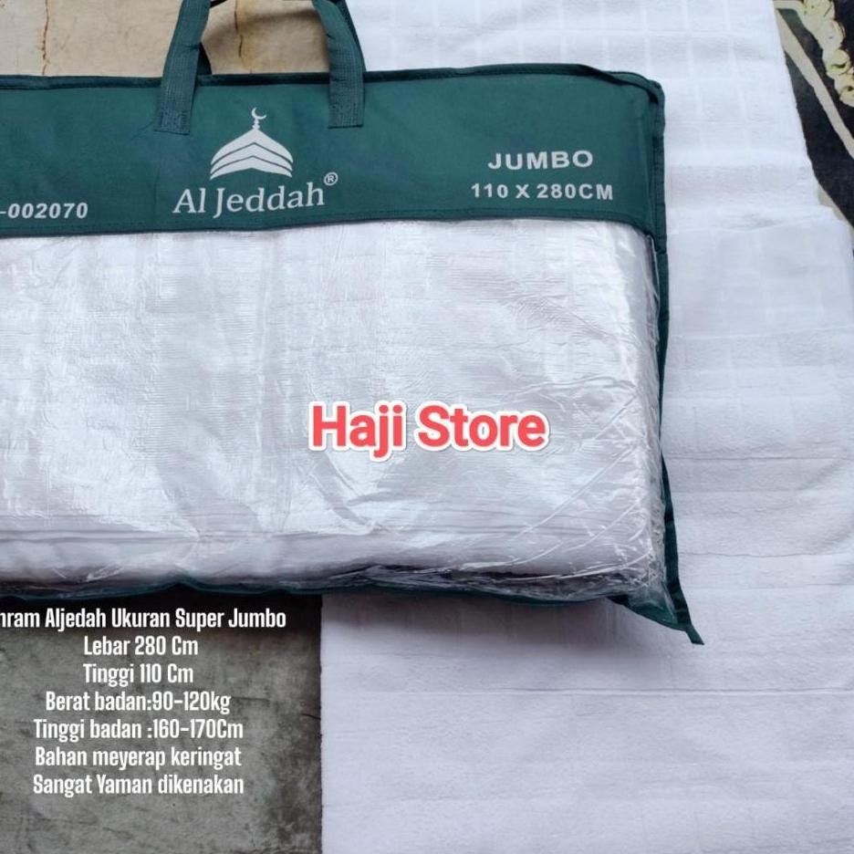Kain Ihram Pria Ukuran Jumbo Dan Jumbo Merk Al Jeddah