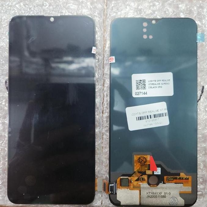 LCD FULLSET REALME XT/REALME X2/RENO Z OLED/ORI FINGERPRINT ON
