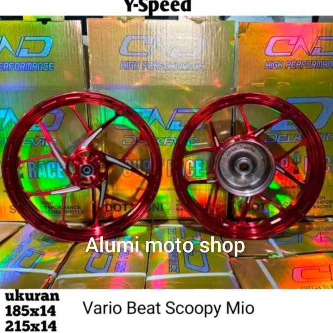 dnd velg racing delkevic y speed yamaha mio sporty mio smile mio soul mio j mio soul gt 115 fino kar