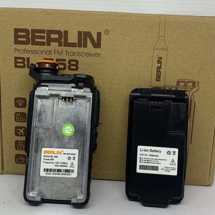 Ht BL-558 dualband Radio 558 multiband Receiver murah murah