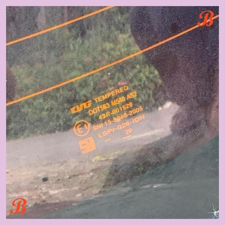 | SPR | KACA BELAKANG TOYOTA VIOS GEN 1 FACELIFT TAHUN 2006