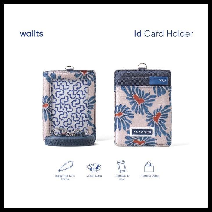 Wallts Aiken Motif - Lanyard Tali Name Tag Id Card Terlaris