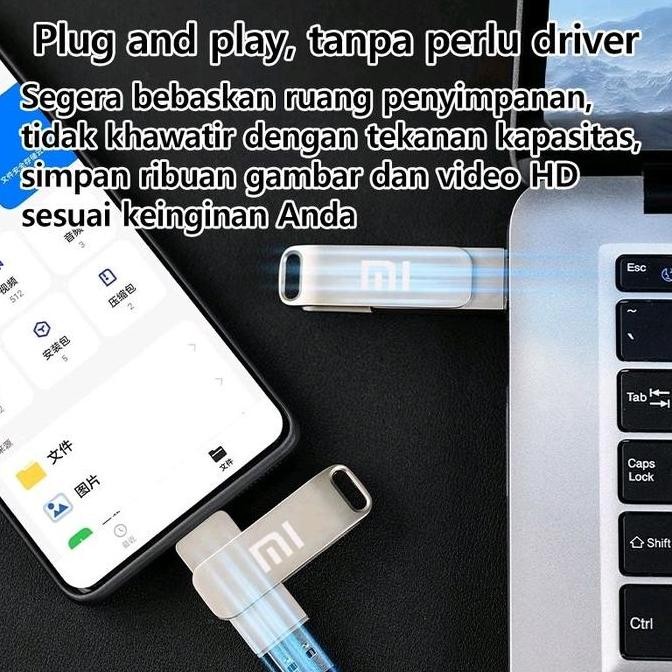 ready Flashdisk USB Xiaomi 2TB Original 3 in 1 Type C 1TB Penyimpanan Storage