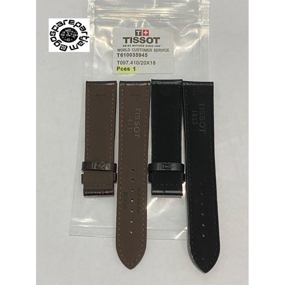 baru Strap Tali Jam Tangan TISSOT TISSOT Kulit Leather