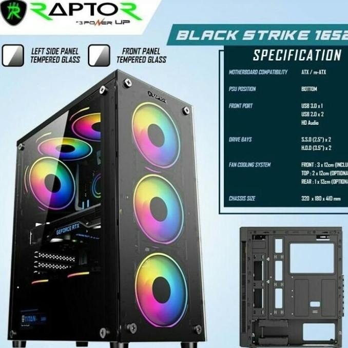 Pc / Cpu Rakitan Core I5 10400 Gen 10 Ssd + Hdd New Stok
