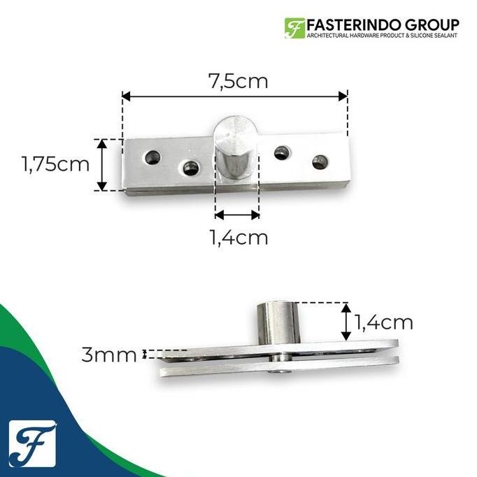 Engsel Pivot Pintu / Engsel Pivot Tanam Jendela / Engsel Tanam Putar