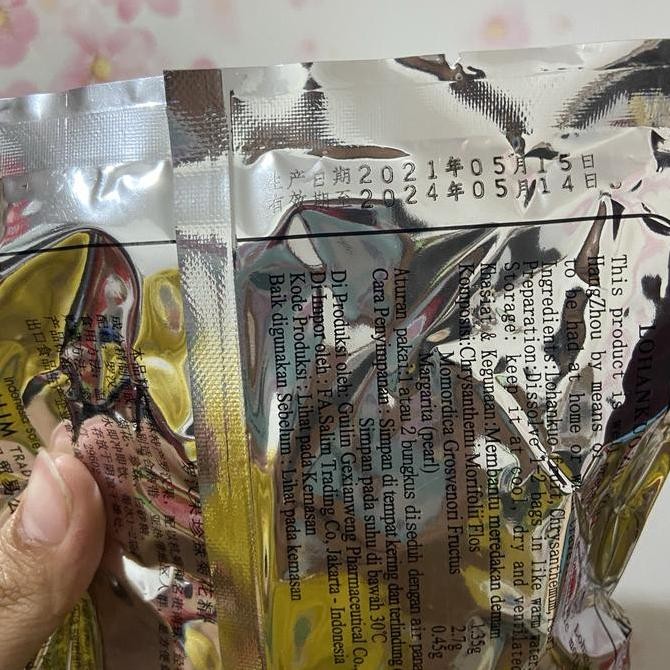 

Lo Han Kuo Zhenzhu Juhua (Lohankuo+Krisan) 150Gr