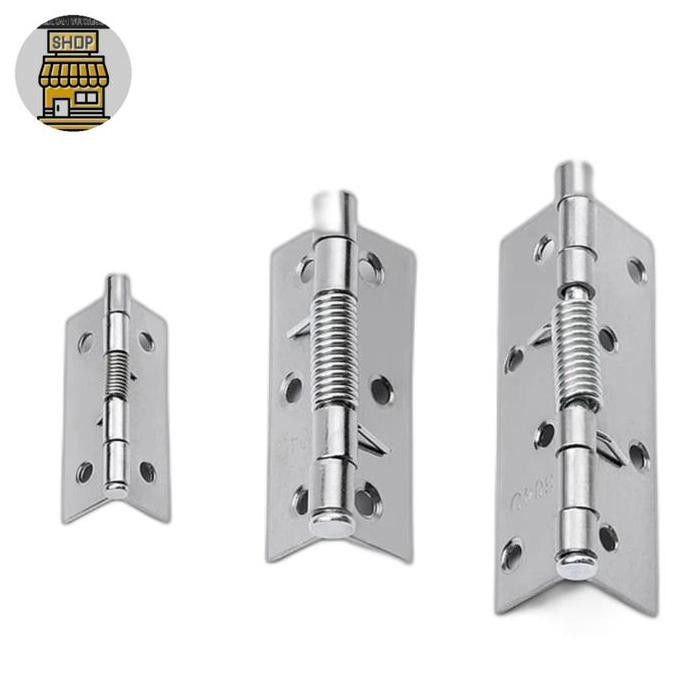 Engsel Pegas Stainless / Engsel Per Stainless Tutup Otomatis 2 - 4 Inch