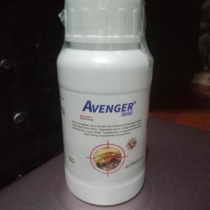 AVENGER 50SC Fipronil Basmi Rayap Tanah, Kayu Kering, Coptotermes