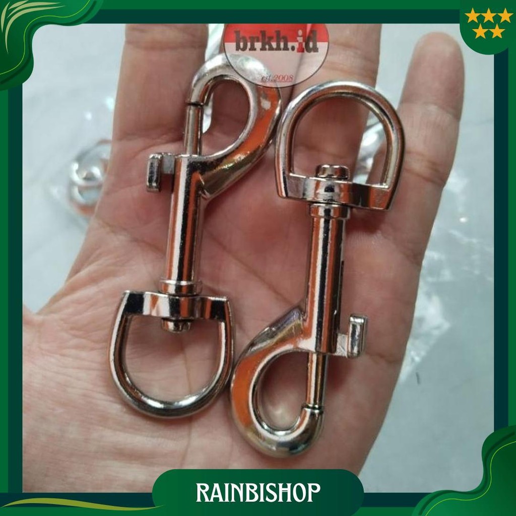 Paket Sepasang Pengait Besi + Ring O Ukuran Besar/Hook Besi Paketan Promo