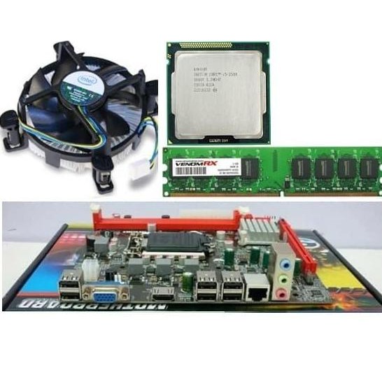 Paket Prosesor Intel I5 + Motherboard + Ram 4Gb New Stok